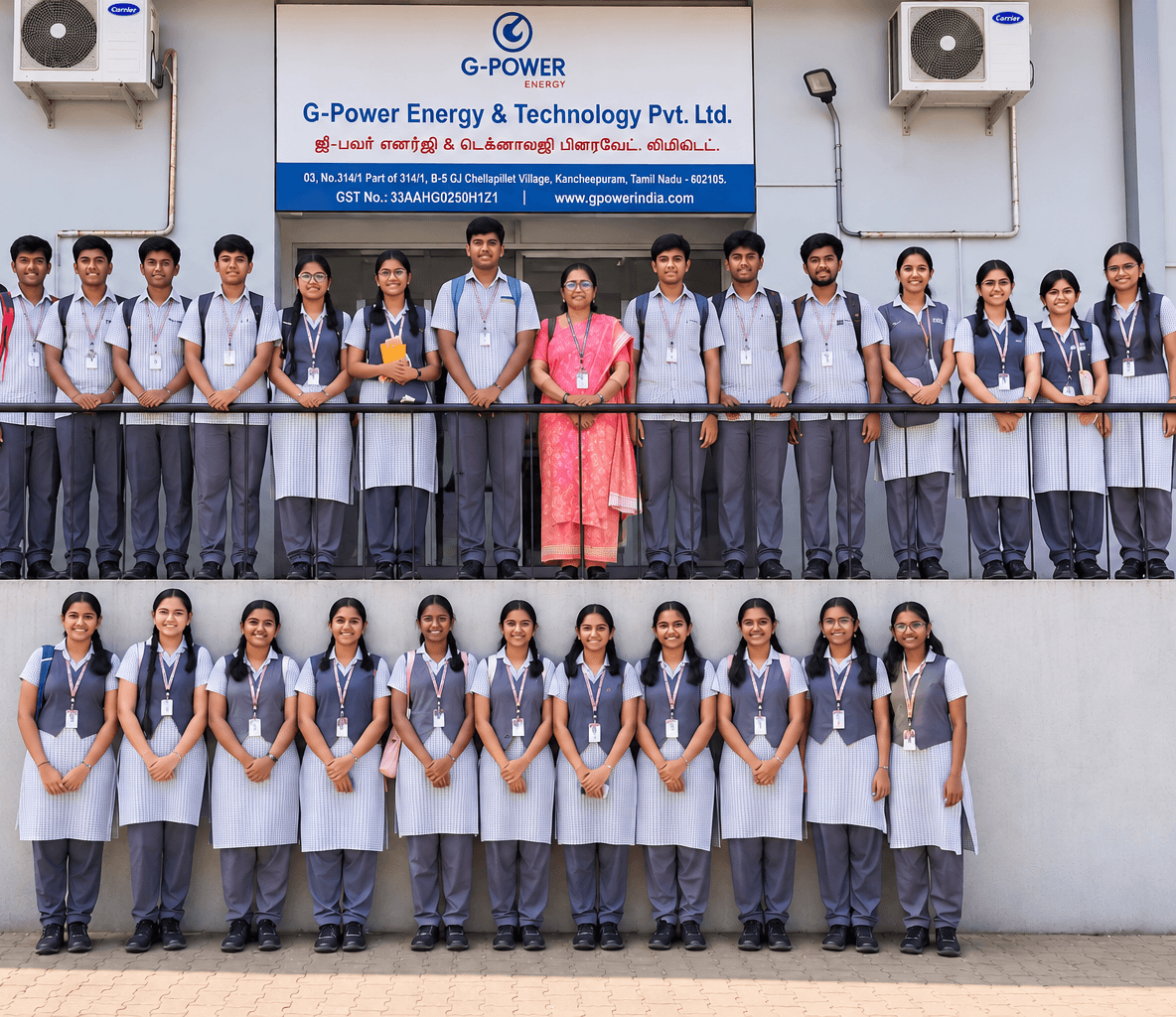 School Student Visit to Company